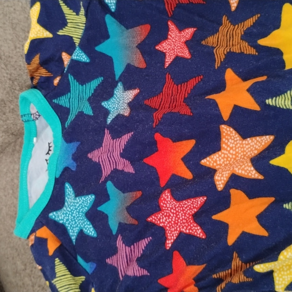 Little Sleepies Starry Night Kids Shirt - Multicolor